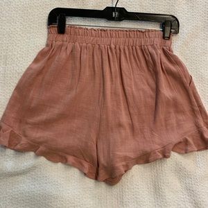 Pink lily shorts